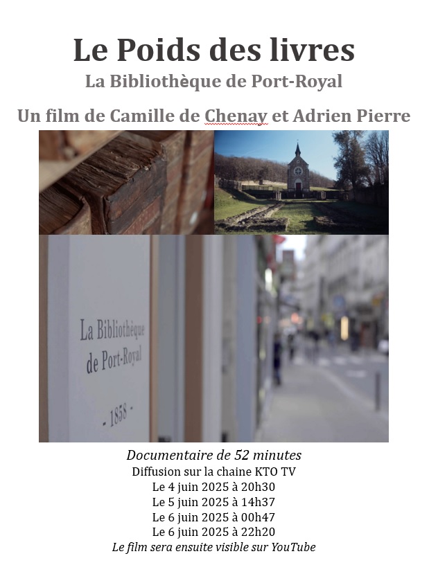 Film Le Poids des livres : la Bibliothque de Port-Royal