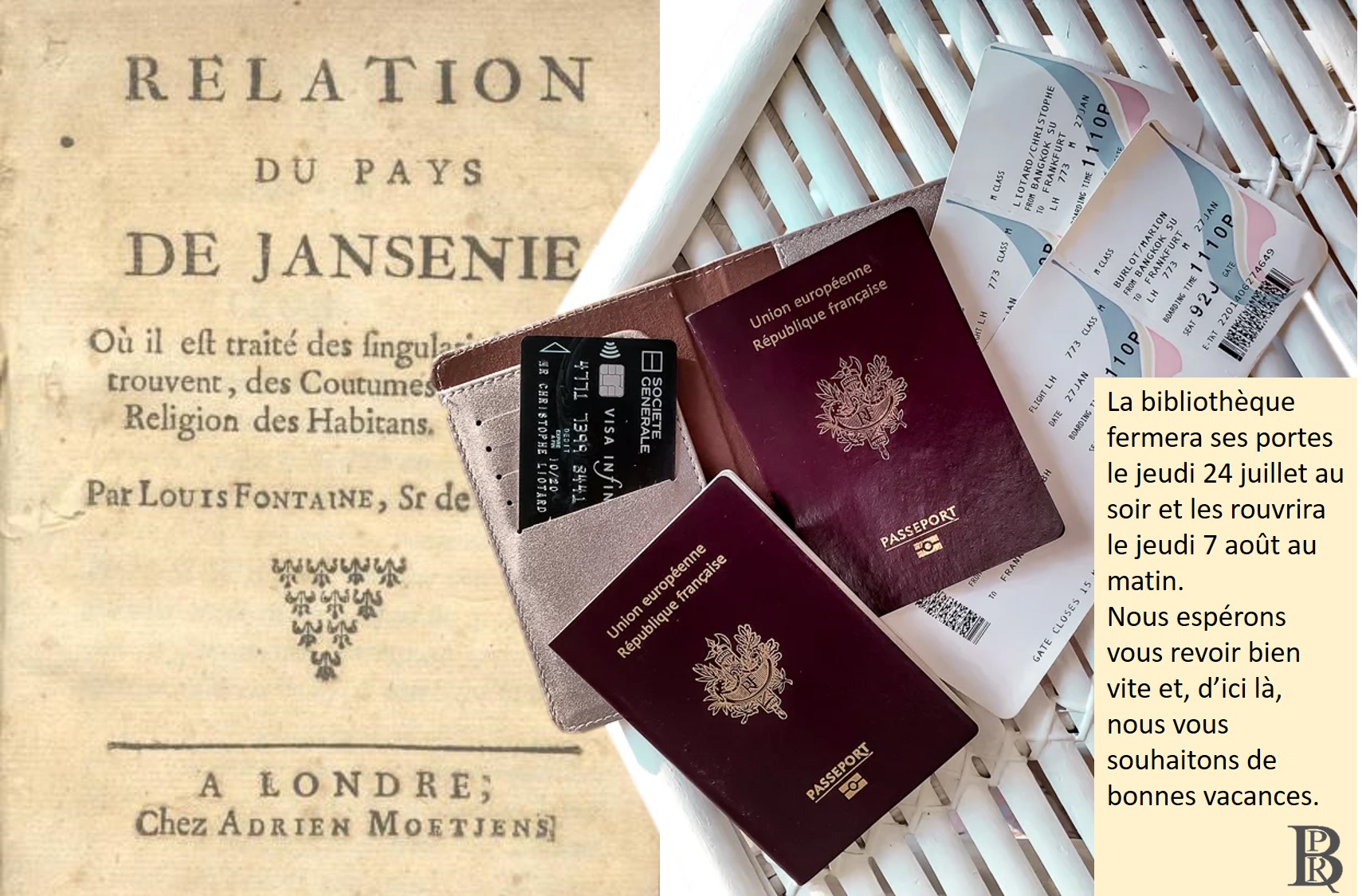 Documents de voyage. Vacances t 2025